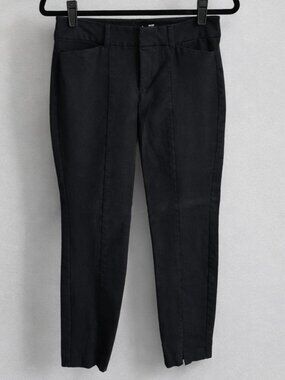Old Navy High‑Rise Pixie Split‑Hem Pants – Size 6P